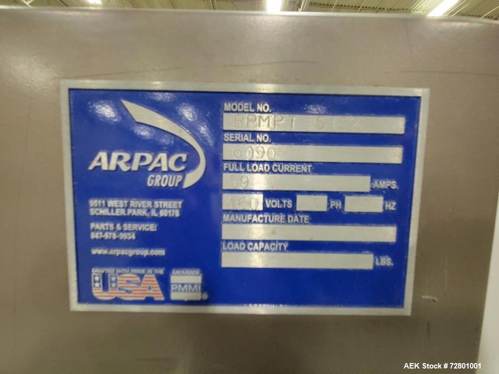 Used Arpac Brandpac Model 5152 Registered Film Shrink Bundler