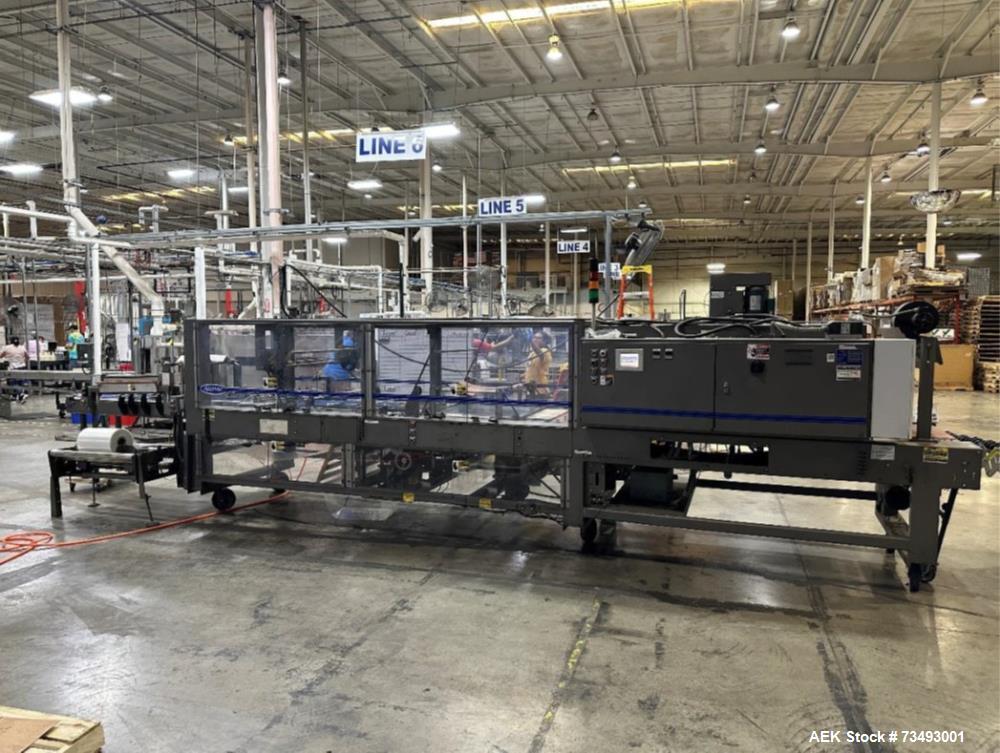 Used Arpac Model BPMP-5152 Registered Film Shrink Bundler | Print/Registered Film | Tray Pack | Allen Bradley Controls
