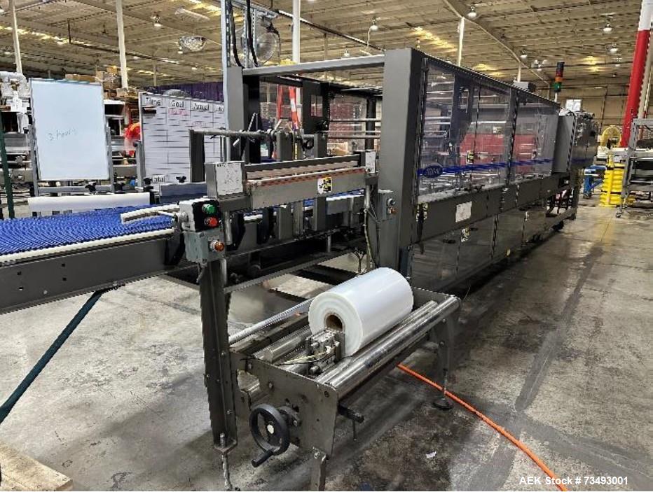 Used Arpac Model BPMP-5152 Registered Film Shrink Bundler | Print/Registered Film | Tray Pack | Allen Bradley Controls