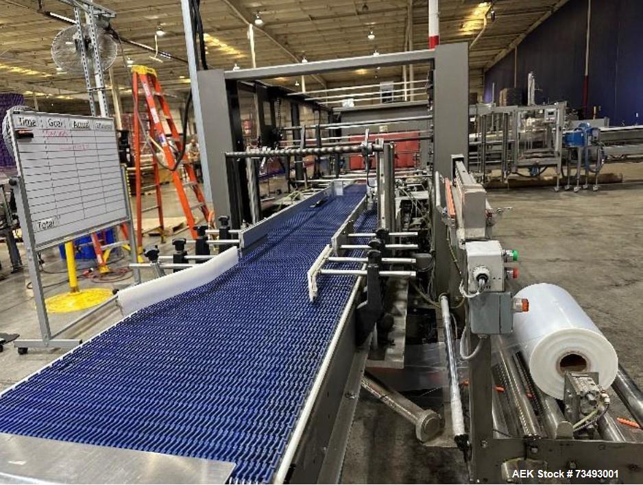 Used Arpac Model BPMP-5152 Registered Film Shrink Bundler | Print/Registered Film | Tray Pack | Allen Bradley Controls