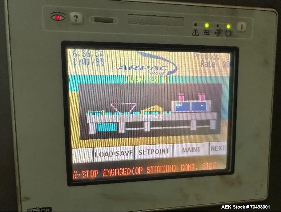 Used Arpac Model BPMP-5152 Registered Film Shrink Bundler | Print/Registered Film | Tray Pack | Allen Bradley Controls