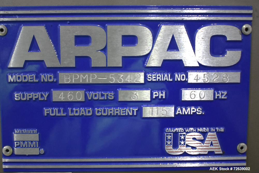 Arpac BPMP 5000 Series Single Roll Clear/Print Registered Film Multipacker