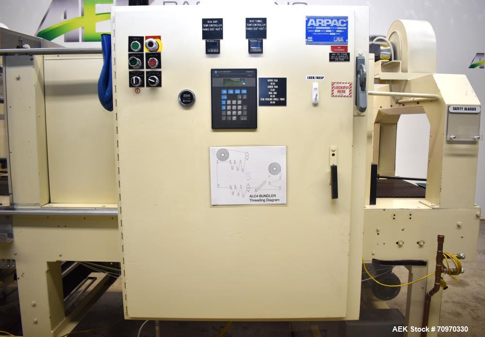 Used Arpac Shrink Bundler. Model 115-28
