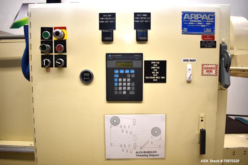 Used Arpac Shrink Bundler. Model 115-28