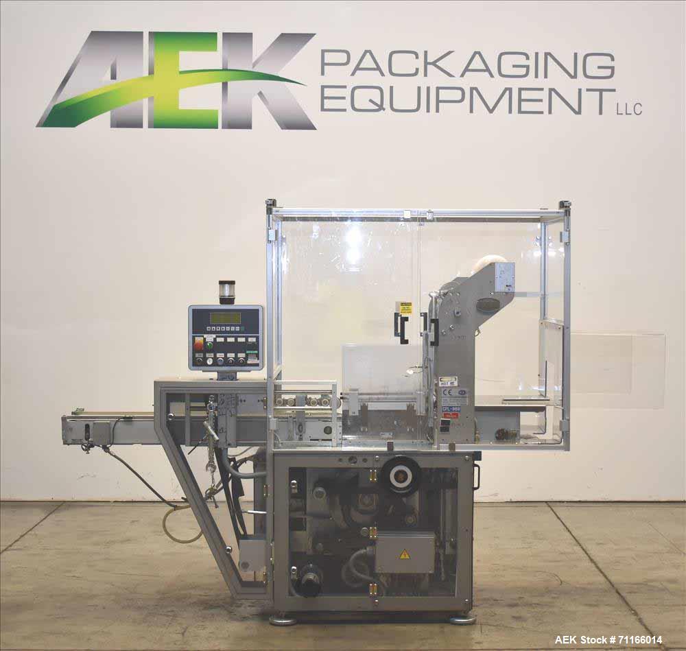 Used Cam Automatic Stretch Bundler for Carton Multi-Packing. Model ASB-38
