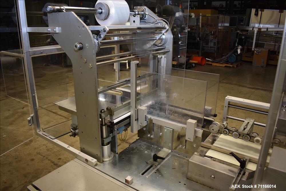 Used Cam Automatic Stretch Bundler for Carton Multi-Packing. Model ASB-38