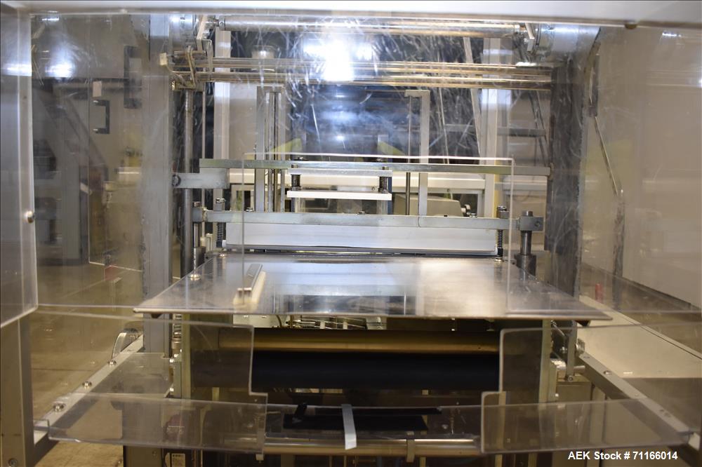 Used Cam Automatic Stretch Bundler for Carton Multi-Packing. Model ASB-38