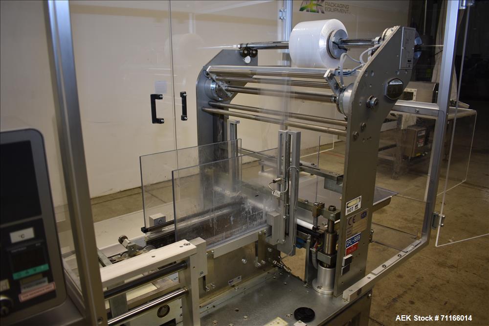 Used Cam Automatic Stretch Bundler for Carton Multi-Packing. Model ASB-38