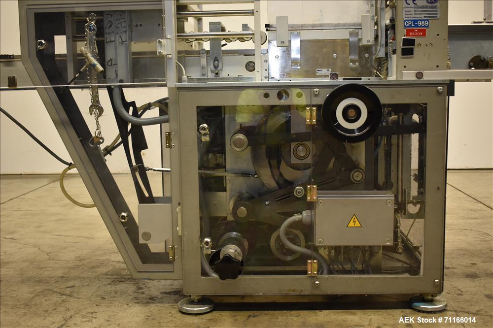 Used Cam Automatic Stretch Bundler for Carton Multi-Packing. Model ASB-38