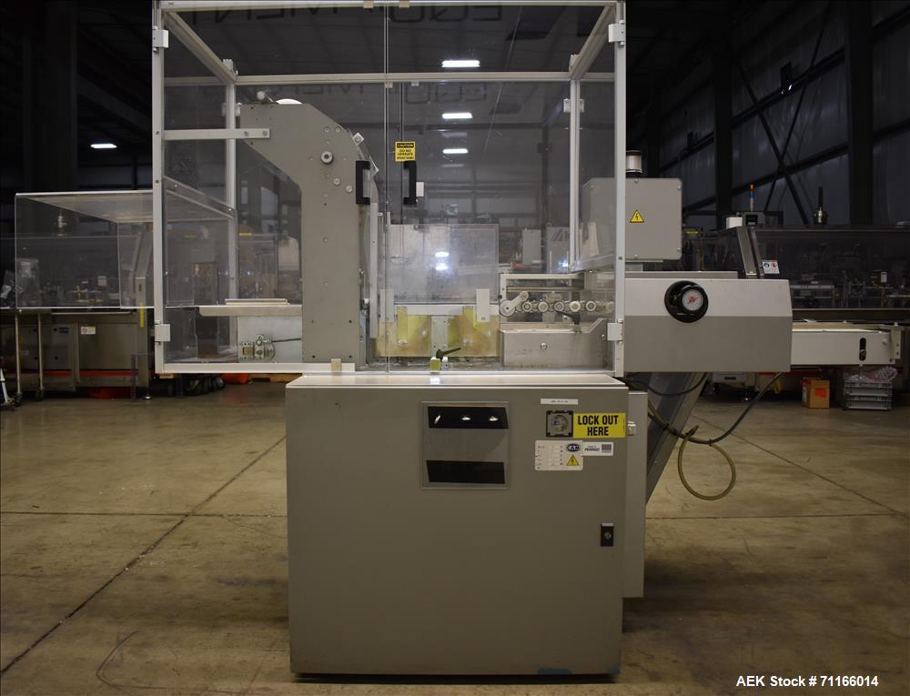 Used Cam Automatic Stretch Bundler for Carton Multi-Packing. Model ASB-38