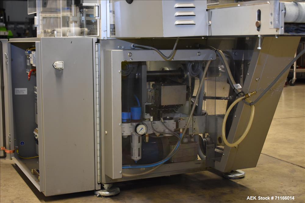 Used Cam Automatic Stretch Bundler for Carton Multi-Packing. Model ASB-38