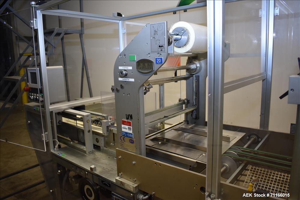 Used Cam Model ASB-38 Automatic Shrink Bundler for Carton Multi-Packing.