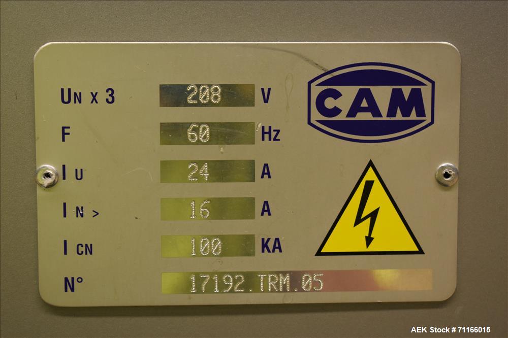 Used- Cam Model ASB-38 Automatic Shrink Bundler for Carton Multi-Packing.