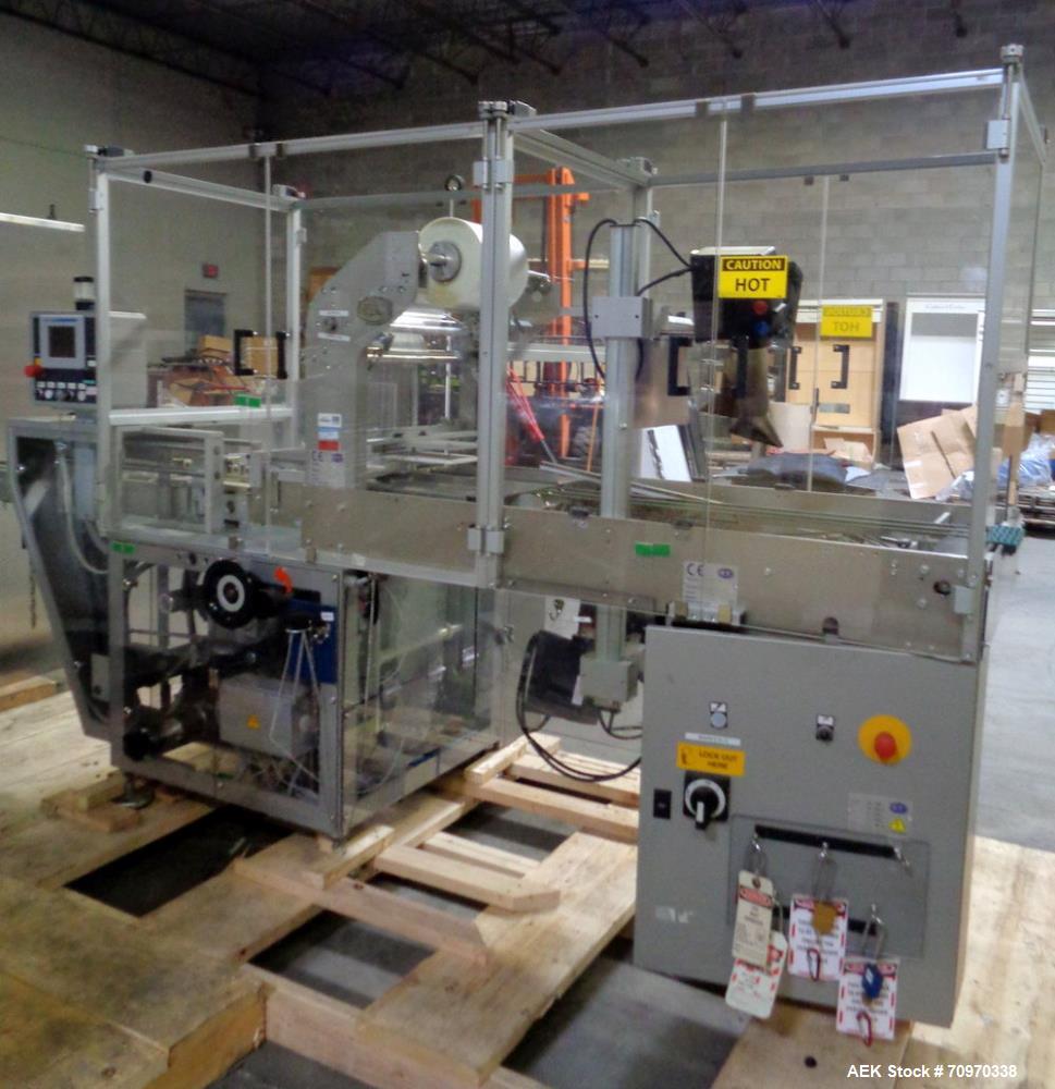 Used Cam Automatic Shrink Bundler for Carton Multi-Packing. Model ASB-38