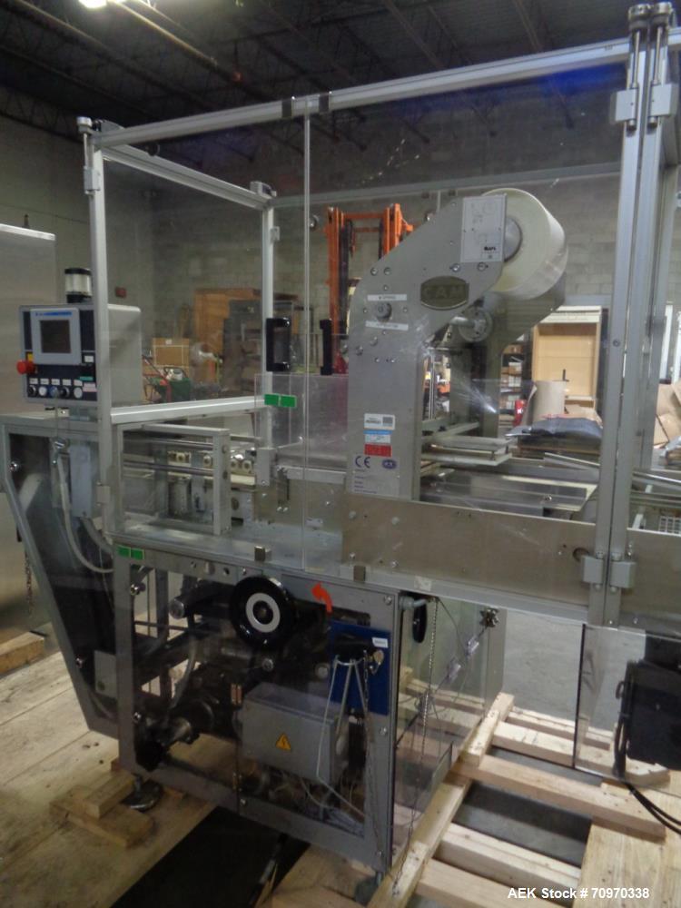 Used Cam Automatic Shrink Bundler for Carton Multi-Packing. Model ASB-38