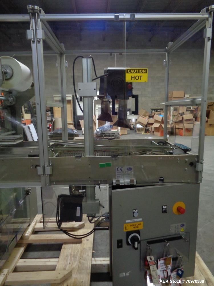 Used Cam Automatic Shrink Bundler for Carton Multi-Packing. Model ASB-38