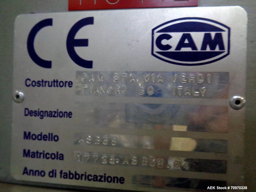 Used Cam Automatic Shrink Bundler for Carton Multi-Packing. Model ASB-38