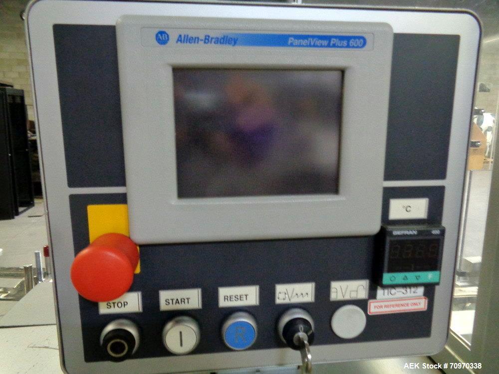 Used Cam Automatic Shrink Bundler for Carton Multi-Packing. Model ASB-38