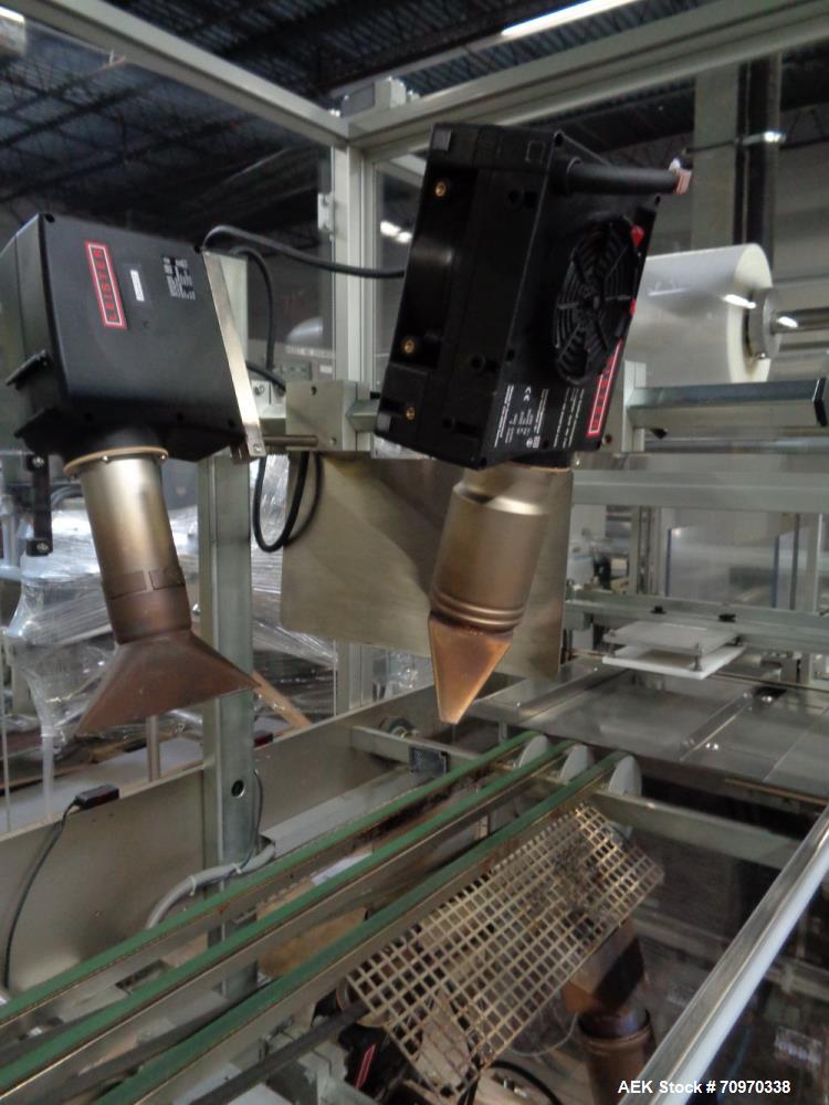 Used Cam Automatic Shrink Bundler for Carton Multi-Packing. Model ASB-38