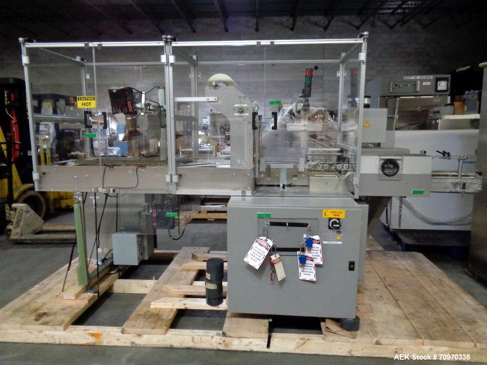 Used Cam Automatic Shrink Bundler for Carton Multi-Packing. Model ASB-38