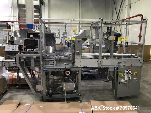 Used Cam Automatic Shrink Bundler for Carton Multi-Packing. Model ASB-38