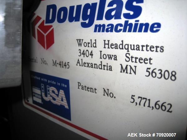 Used- Douglas Model MW4 Bundler Wrapper