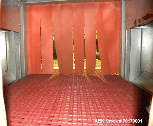 Used EDL Packaging Engineers Model 32-20-45 Semi Automatic Inline Shrink Bundler & Tunnel Machine. Capable of speeds up to 5-7 bundles per minute. Handles film web widths up to 30" wide and packages ...
