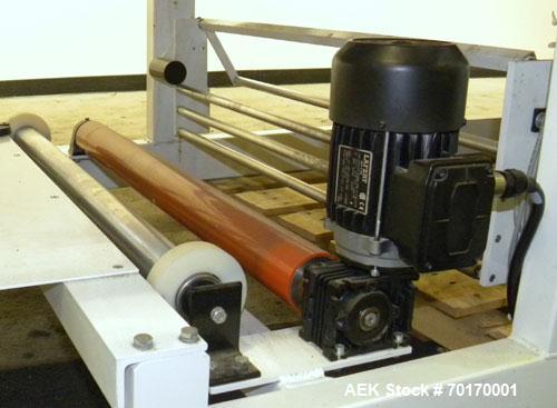 Used EDL Packaging Engineers Model 32-20-45 Semi Automatic Inline Shrink Bundler & Tunnel Machine. Capable of speeds up to 5-7 bundles per minute. Handles film web widths up to 30" wide and packages ...