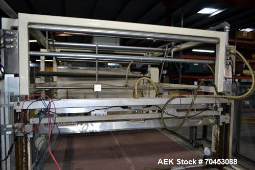 Used Great Lakes 1748 Shrink Bundler with model HVP 5/60/11 shrink tunnel