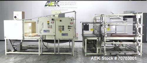 Used Great Lakes Oversized Inline Shrink Bundler. Model 1748 Shrink Bundler wit