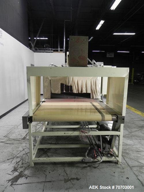Used Great Lakes Oversized Inline Shrink Bundler. Model 1748 Shrink Bundler wit