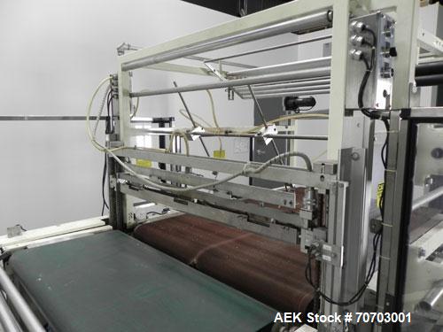 Used Great Lakes Oversized Inline Shrink Bundler. Model 1748 Shrink Bundler wit