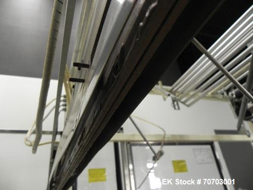 Used Great Lakes Oversized Inline Shrink Bundler. Model 1748 Shrink Bundler wit