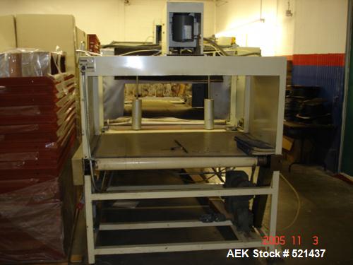 USED: Great Lakes shrink wrap machine, model HVP5/6011/C5 and 1648. Unit comes with infeed conveyor, 2 roll (top and bottom) bundler, shrink tunnel and control panel. Unit is reported capable of runn...