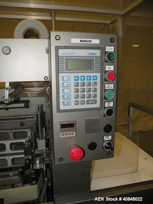 Used IMA BFB MS500 Shrink Bundler Or Stretch Bander, The Model MS500S is capable of speeds up to 30 bundles per minute. Finished package size range 30mm to 280mm wide x 60mm to 300mm long x 30mm to 1...
