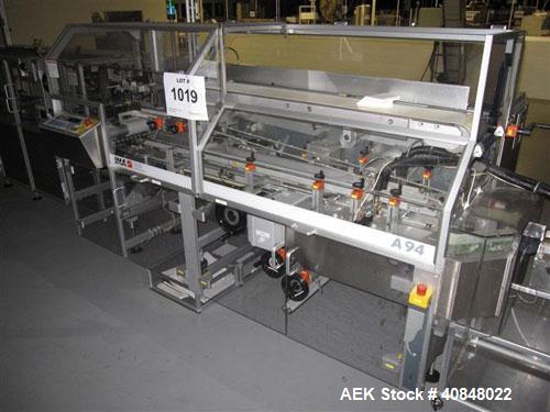 Used IMA BFB MS500 Shrink Bundler Or Stretch Bander, The Model MS500S is capable of speeds up to 30 bundles per minute. Finished package size range 30mm to 280mm wide x 60mm to 300mm long x 30mm to 1...