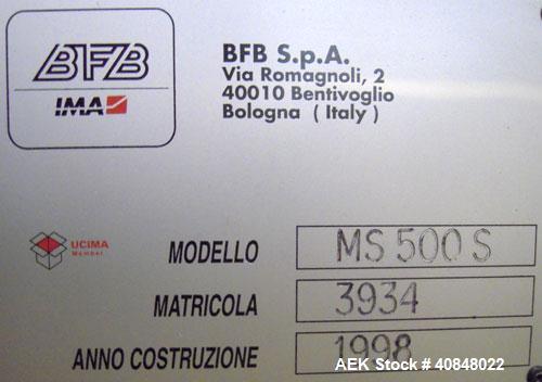 Used IMA BFB MS500 Shrink Bundler Or Stretch Bander, The Model MS500S is capable of speeds up to 30 bundles per minute. Finished package size range 30mm to 280mm wide x 60mm to 300mm long x 30mm to 1...