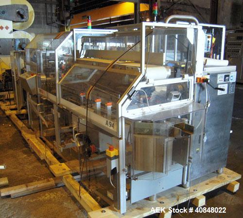 Used IMA BFB MS500 Shrink Bundler Or Stretch Bander, The Model MS500S is capable of speeds up to 30 bundles per minute. Finished package size range 30mm to 280mm wide x 60mm to 300mm long x 30mm to 1...