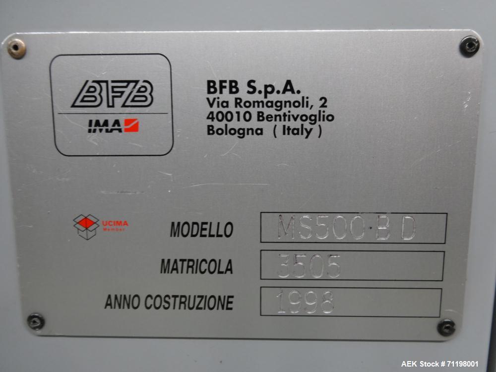 Used IMA BFB Stretch Band/Shrink Bundler, Model MS500BD