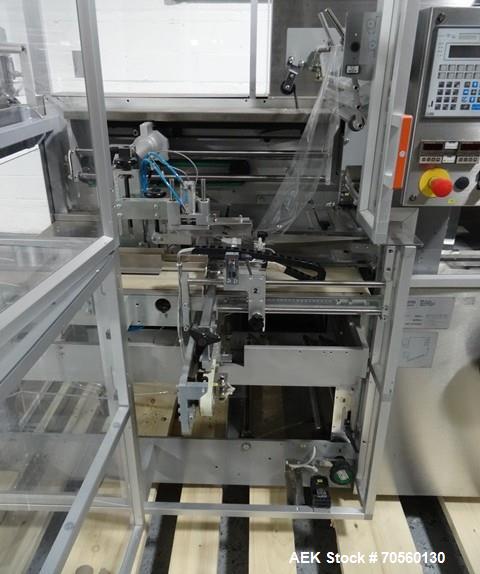 Used- IMA BFB Model MS500BPBR Bundler. Machine is capable of speeds up to 30 bundles per minute. Has a package size range of...