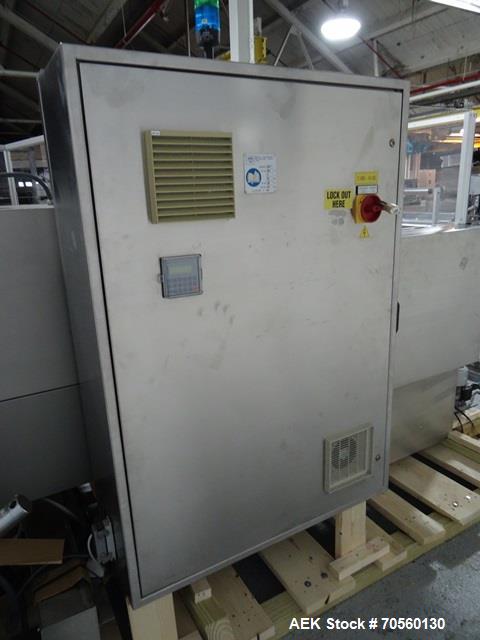 Used- IMA BFB Model MS500BPBR Bundler. Machine is capable of speeds up to 30 bundles per minute. Has a package size range of...