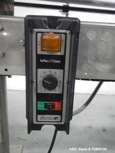 Used IMA BFB Model MS500BPBR Bundler. Machine is capable of speeds up to 30 bundles per minute. Has a package size range of 30mm to 280mm (wide) x 60mm to 300mm (long) x 30mm to 155mm (tall). Has a 1...