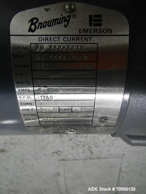Used IMA BFB Model MS500BPBR Bundler. Machine is capable of speeds up to 30 bundles per minute. Has a package size range of 30mm to 280mm (wide) x 60mm to 300mm (long) x 30mm to 155mm (tall). Has a 1...