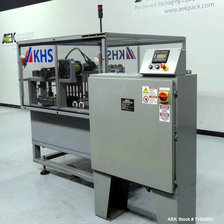 Used KHS Model PTS-1000 Servo Driven Tray Stacker