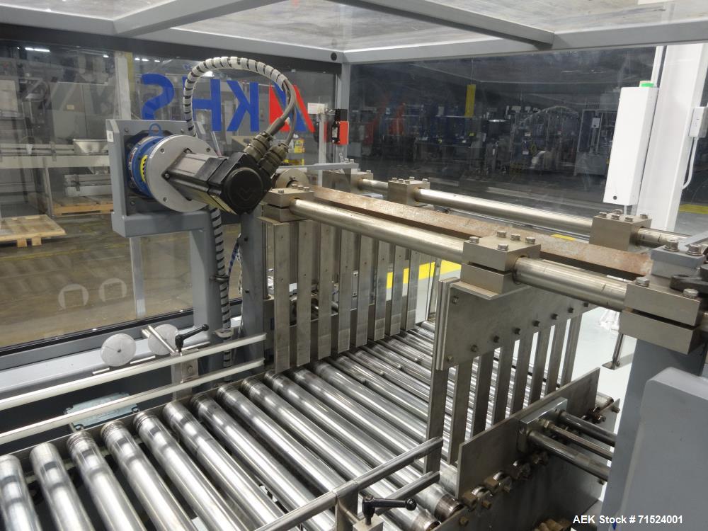 Used KHS Model PTS-1000 Servo Driven Tray Stacker