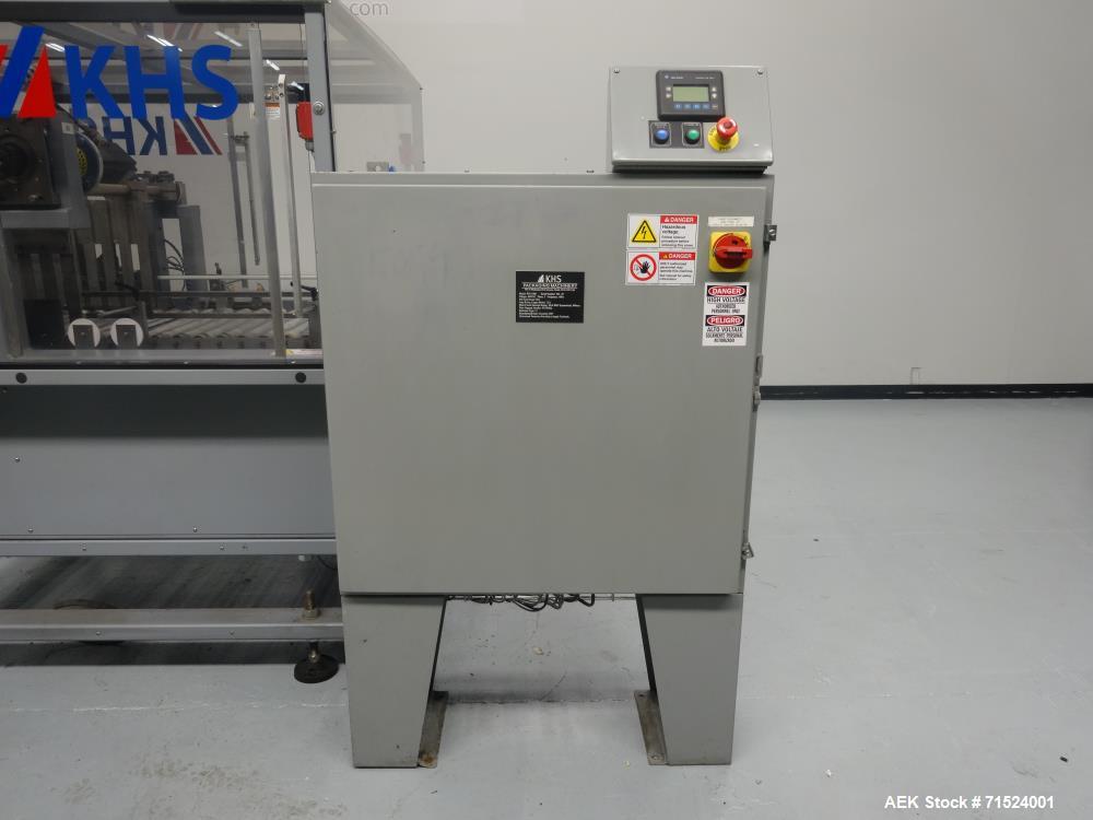 Used KHS Model PTS-1000 Servo Driven Tray Stacker