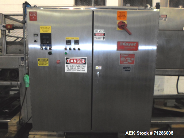 Used Kayat Registered Film Single Roll Tray Shrink Wrapper