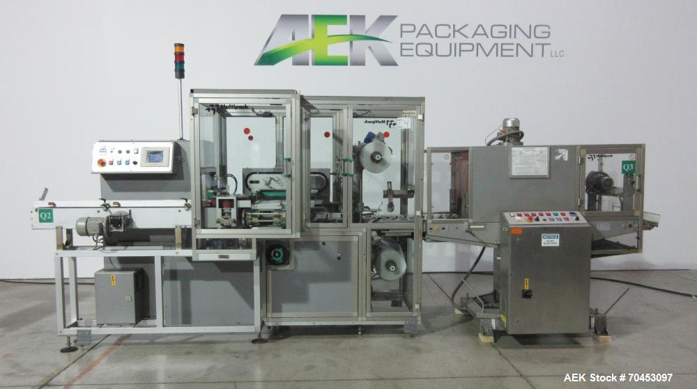 Used Multipack Model F-40 Tube or Carton Multi-Pack Stretch/Shrink Film Bundler