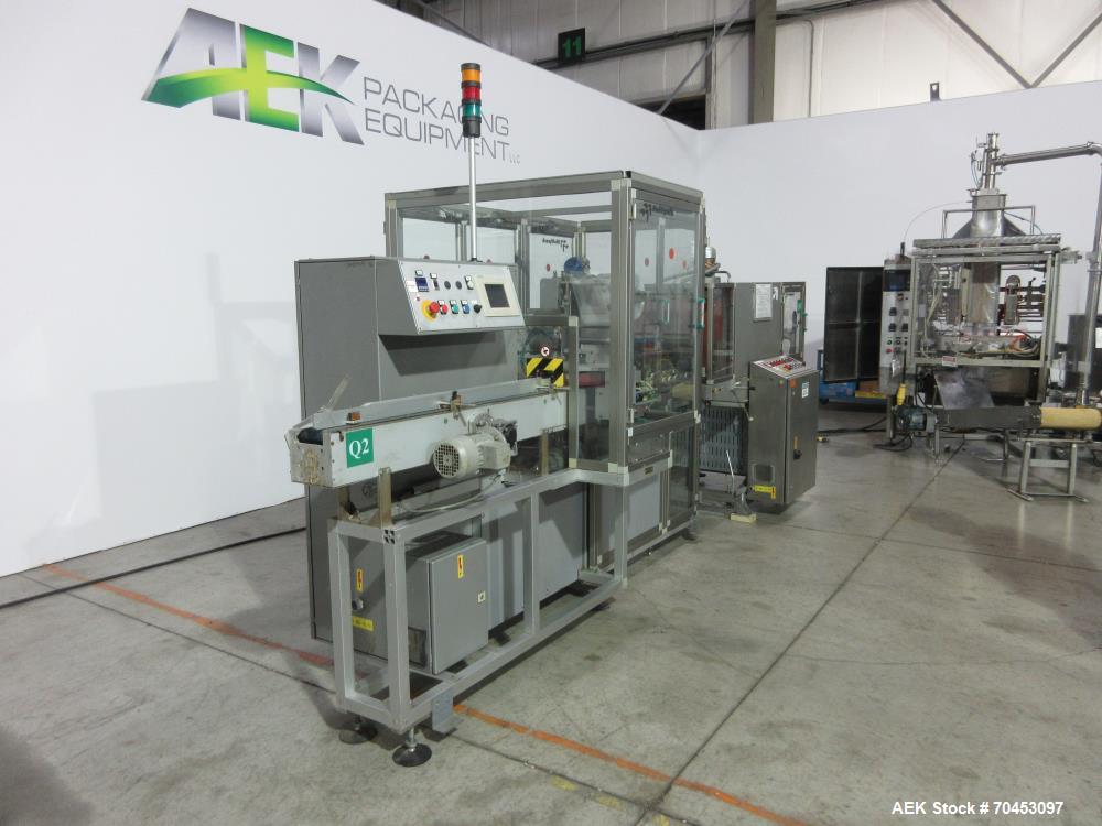 Used Multipack Model F-40 Tube or Carton Multi-Pack Stretch/Shrink Film Bundler