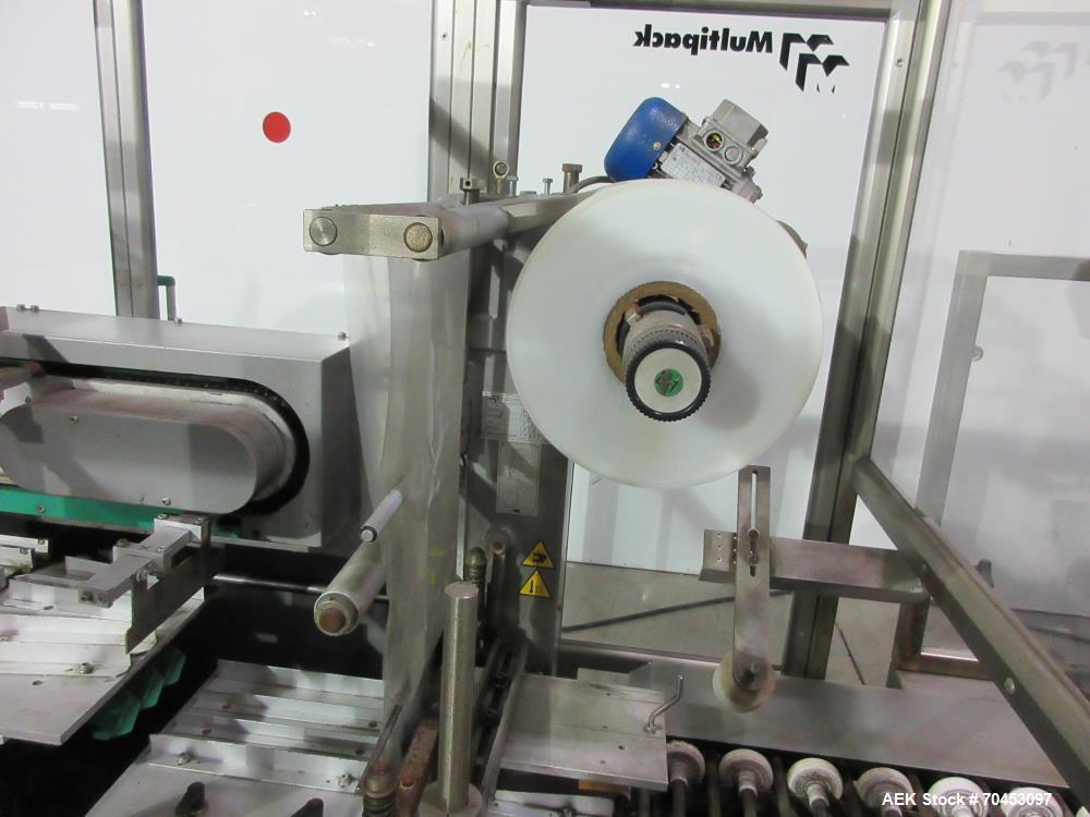 Used Multipack Model F-40 Tube or Carton Multi-Pack Stretch/Shrink Film Bundler